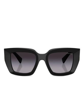 Miu Miu Eyewear MU B05S square-frame sunglasses - women - Acetate - 50 - Black