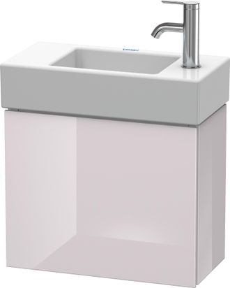 Duravit Duravit L-cube Mueble De Pared 48.0 X 24.0 Cm, 1 Puerta, Para Vero Air 072450 Lc6246l, Color: Laca Blanca Lila Alto Brillo - Lc6246l2727