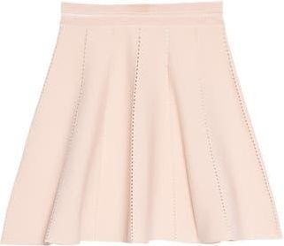 Sandro Leonie Pointelle Sweater Skirt in Rose Pale at Nordstrom Rack, Size 3 (Fits Like 8 Us) / 40 Eu