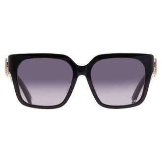 Dior 30Montaigne S11F Smoke Gradient Square Ladies Sunglasses CD40144F 01B 56