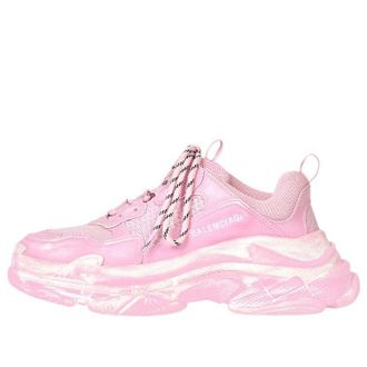 Balenciaga (WMNS) Balenciaga Triple S Faded Sneaker Pink 524039W3CN35000