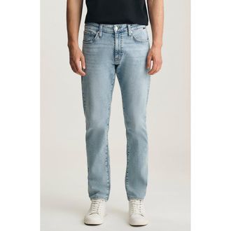 Mavi Marcus Slim Straight Leg Jeans in Light Used Classic Vintage at Nordstrom, Size 38 X 32