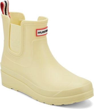 Hunter Tabitha Chelsea Waterproof Rain Boot in Yellow at Nordstrom Rack, Size 10