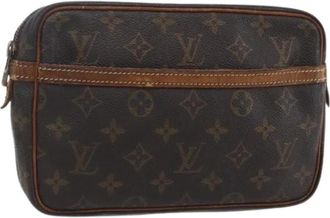 Louis Vuitton Pre-owned Vintage Clutch - Dames - Vintage Clutch - Bruin - ONE Size - Vintage