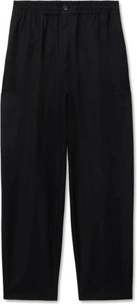 Kenzo Rechte pantalon - Heren - Broeken - Zwart - Maat: S Wol