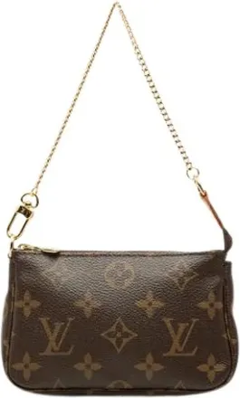 Louis Vuitton Borsa Mini Pochette Accessoires Pre-owned - - Pre-owned - Donna - Marrone - ONE SIZE