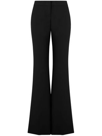 Moschino low-rise flared trousers - Black