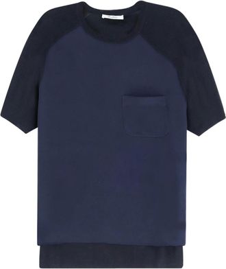 Max Mara Mujer, Camisetas, Azul, Talla: XL
