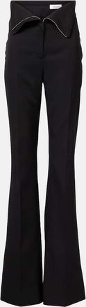 Alexander McQueen High-rise wool flared pants