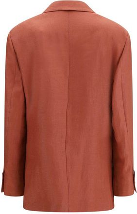 Brunello Cucinelli Womens Multicolor Linen Blazer Clothing