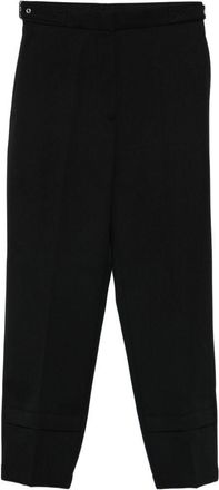 Lanvin Straight Leg Trousers With Concealed Fly