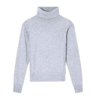 A|X Armani Exchange Turtlenecks, female, Gray, Size: XL Turtleneck Sweater