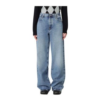 Frame Denim Loose Fit Jeans, female, Blue, W29, Relaxed Jeans