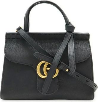 Gucci Pre-owned Handbags, female, Black, Size: ONE SIZE Pre-owned Vintage Handbag