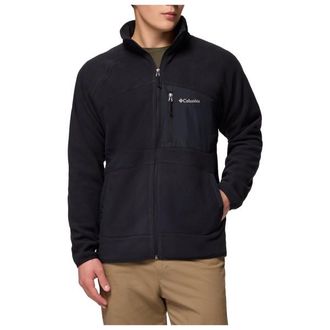 Columbia Fast Trek Overlay Full Zip Fleecejacke f&uuml;r Herren | schwarz