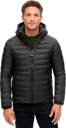 Superdry Heren, Jassen, Zwart, Maat: 2XL Nylon