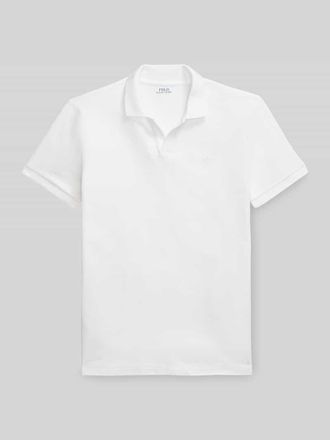 Polo Ralph Lauren Slim Fit Poloshirt aus Baumwoll-Mix in Weiss, Gr&ouml;&szlig;e XXL