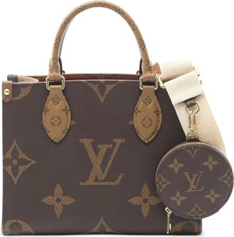 Louis Vuitton Borsa a mano PM OnTheGo Monogram 2021 - Marrone