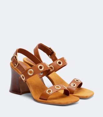 Chlo&eacute; Chlo&eacute; Embellished leather sandals