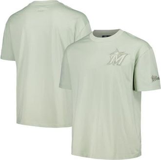 Pro Standard Mens Pro Standard Mint Miami Marlins Neutral CJ Dropped Shoulders T-Shirt at Nordstrom, Size Xx-Large