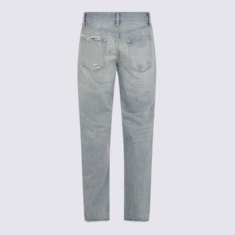 Fear of God Mens Jeans Repaired Indigo _co