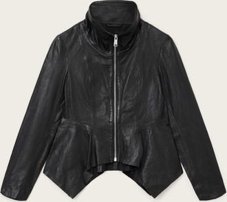 AllSaints Grace Leather Biker Jacket