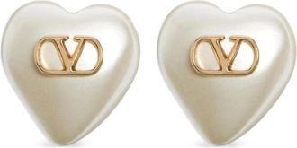 Valentino Earrings - Dames - Oorbellen - Beige - ONE Size - Accessoires