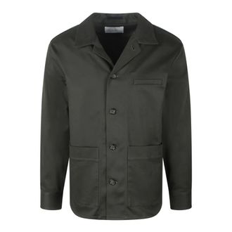 Paolo Pecora Heren, Jassen, Groen, Maat: L Katoen