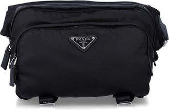 Prada Black Logo Small Crossbody Bag