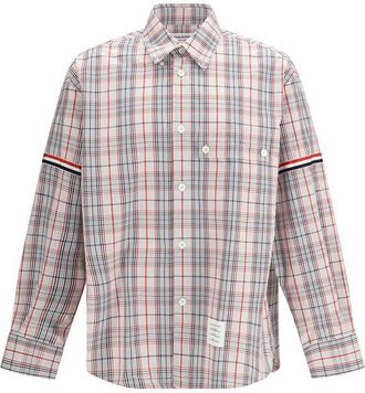 Thom Browne Multicolor Fabric Pattern Mens Shirt
