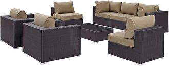 ModWay Convene 8-Piece Outdoor Patio Sectional Set