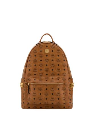 MCM Zaino con monogramma - Marrone