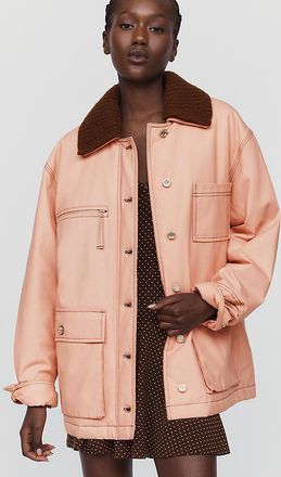 Stine Goya Coated Cotton Workwear Jacket