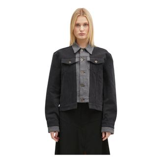 J.W.Anderson Denim Jack - Dames - Jassen - Grijs - Maat: S Denim