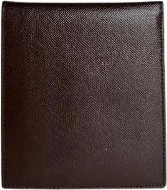 Givenchy Pre-owned Vintage Card Holder Wallet - Dames - Vintage Accessoires - Bruin - ONE Size - Leer - Vintage