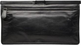 Bottega Veneta Pre-owned Clutch tas - Dames - Vintage Clutch - Zwart - ONE Size - Leer - Vintage