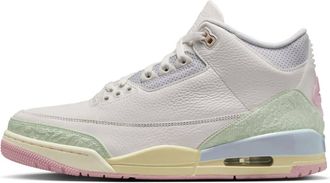 Nike Jordan Mens Air Jordan 3 Retro Original Shoes In Sail/jade Aura