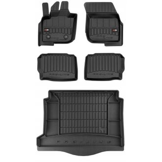 OEM Set Alfombrillas De Goma 3d Ford Mondeo Mk5 Kombi H&iacute;brido Desde 2019- Zw