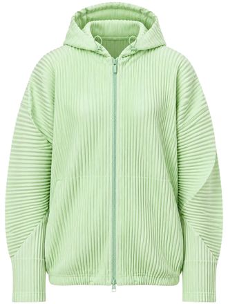 Homme Pliss&eacute; Issey Miyake July Pleated Zip-Up Jacket