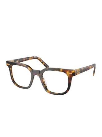 Miu Miu 0MU Tortoiseshell Acetate Eyeglasses - Havana