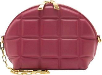 Bottega Veneta Padded Leather Half Moon Mini Crossbody (Authentic Pre-Loved)