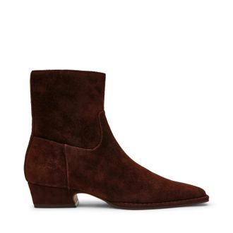 Steve Madden Define Bootie BROWN SUEDE
