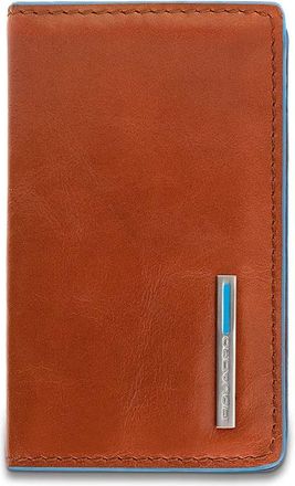 Piquadro Visitekaarthouder - Heren - Portefeuilles - Bruin - ONE Size - Katoen - Accessoires