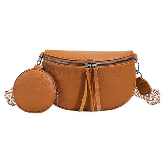 Generic Womens Sling Bag for Travel - Shoulder Backpack for Travel,Waterproof Ladies Shoulder Bag For Festival,Daily,Travel,Camping,, brown, se beskrivning