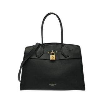 Louis Vuitton Bolso Tote Vintage Pre-owned - Pre-owned - Mujer - Negro - ONE SIZE