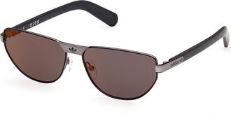 adidas OR0143 02G Mens Sunglasses Black Size 58
