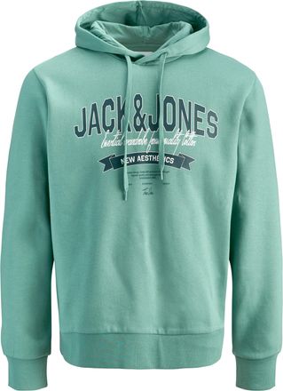 Jack & Jones Plus Size Jack & Jones PlusSize JJELOGO SWEAT HOOD 2 COL 24/25 NOOS PLS, mit Logo Frontprint
