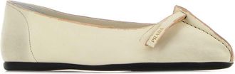 Prada Talco Ballet Flat - Beige