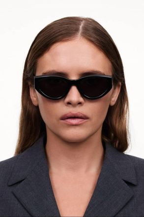 Chimi Eyewear Womens 06 Cat-Eye Sunglasses In Black