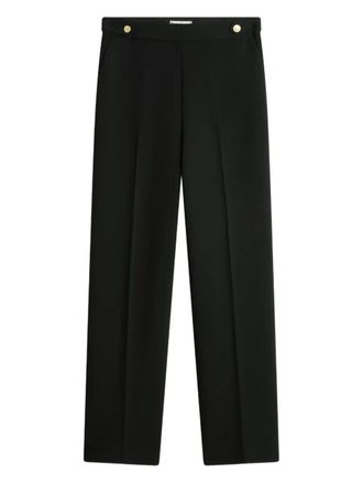 Tommy Hilfiger button-detail trousers - Black